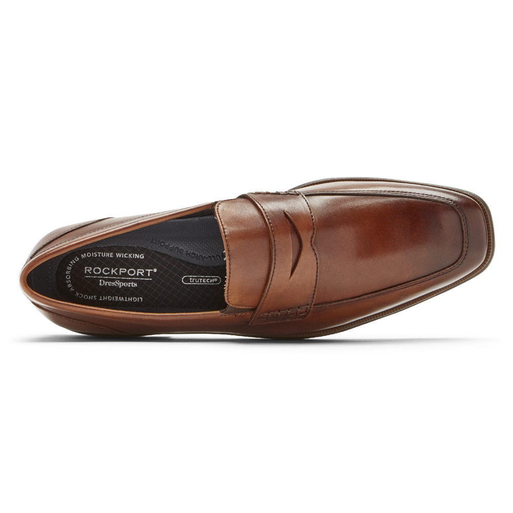 Rockport Loafers Herre Brune - Dres Sports Business 2 Penny - HTEY07423